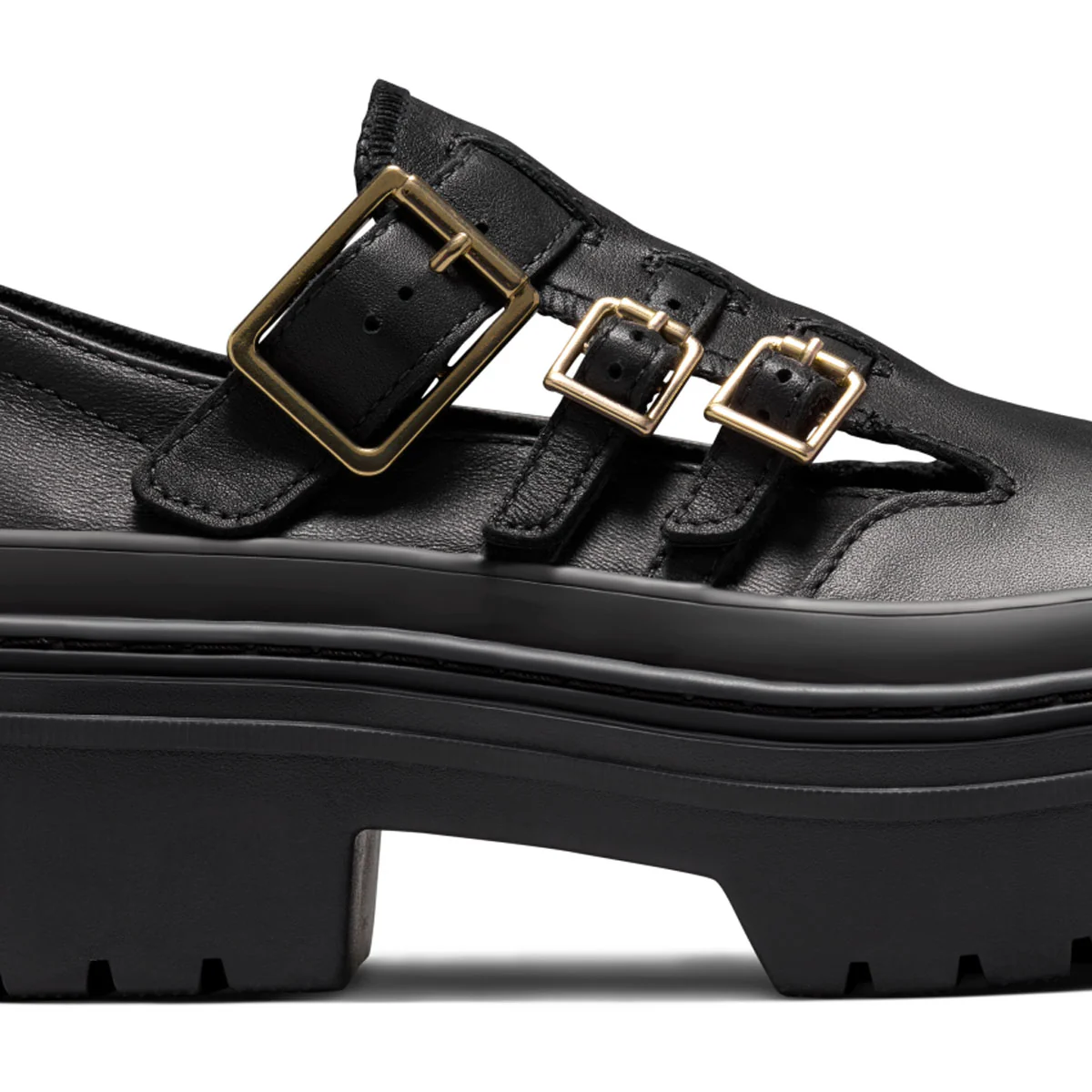 Chuck Taylor All Star Lugged Heel Mary Jane Platform 'Black Gold' - Image 8