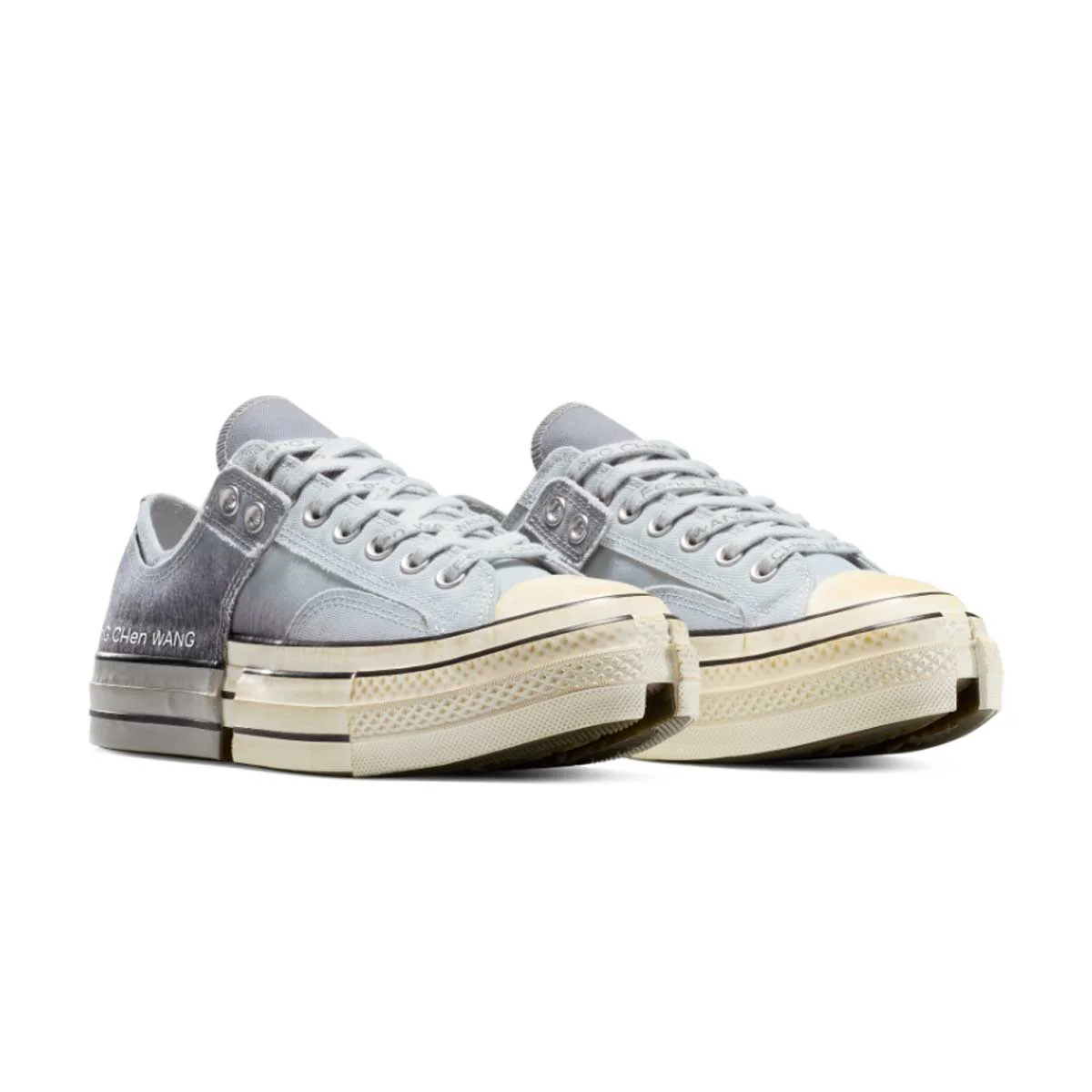 + Feng Chen Wang 2-in-1 Chuck 70 Low Top 'Dove Grey' - Image 2