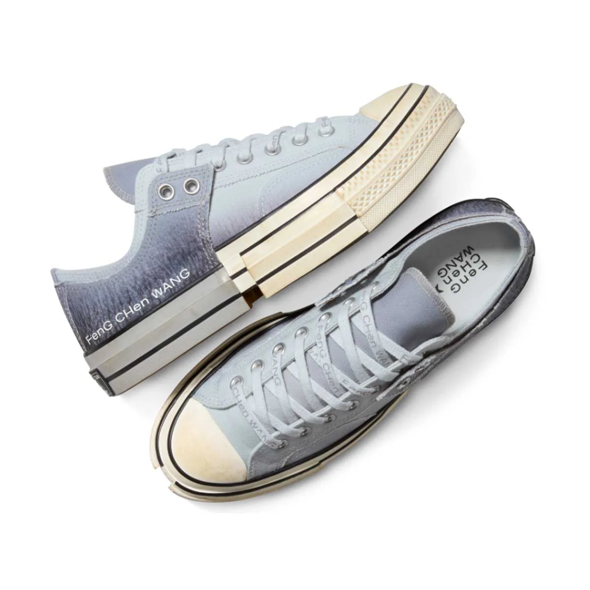 + Feng Chen Wang 2-in-1 Chuck 70 Low Top 'Dove Grey' - Image 5
