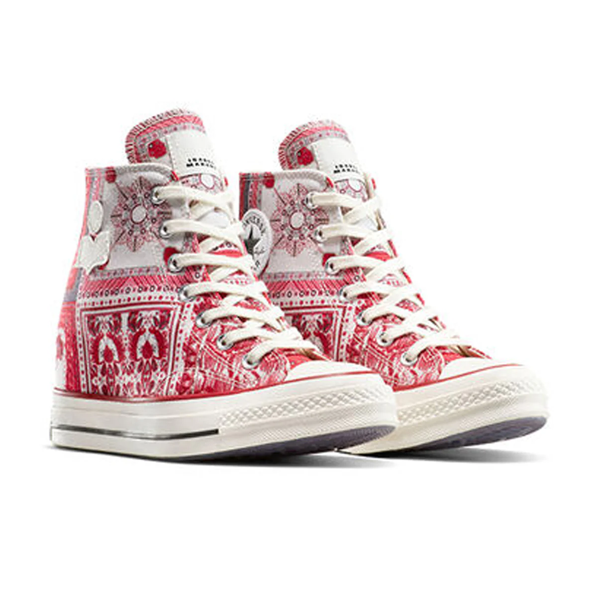 + Isabel Marant Chuck 70 Wedge 'Vanilla Ice Red' - Image 2