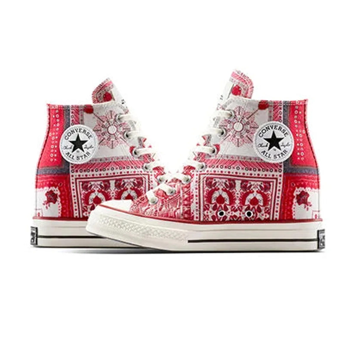 + Isabel Marant Chuck 70 Wedge 'Vanilla Ice Red' - Image 5