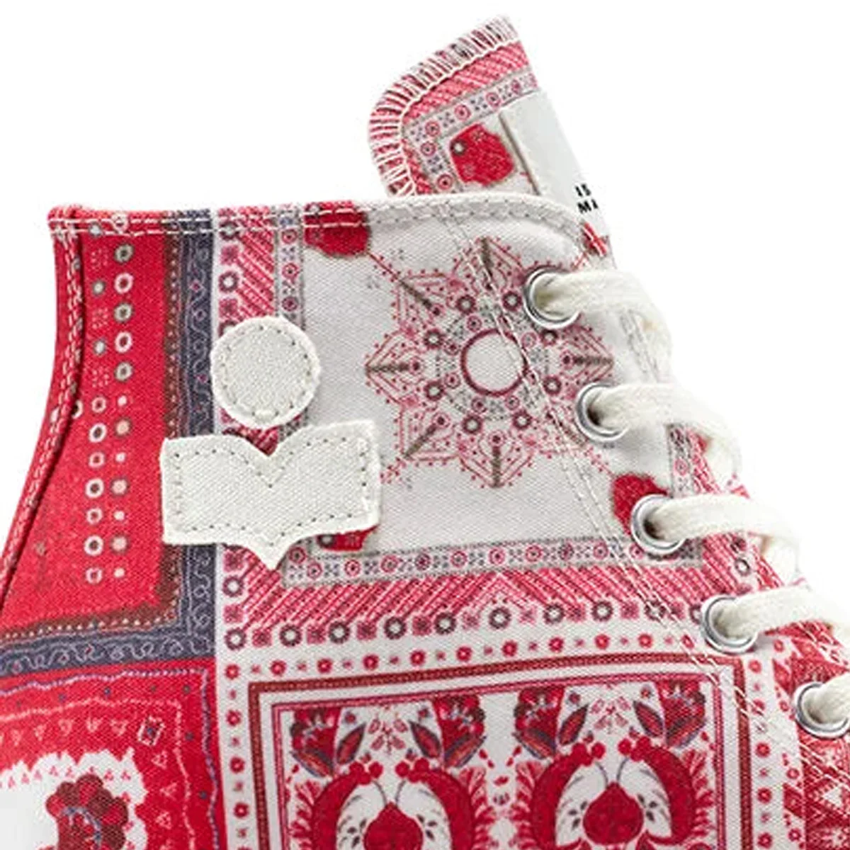 + Isabel Marant Chuck 70 Wedge 'Vanilla Ice Red' - Image 8