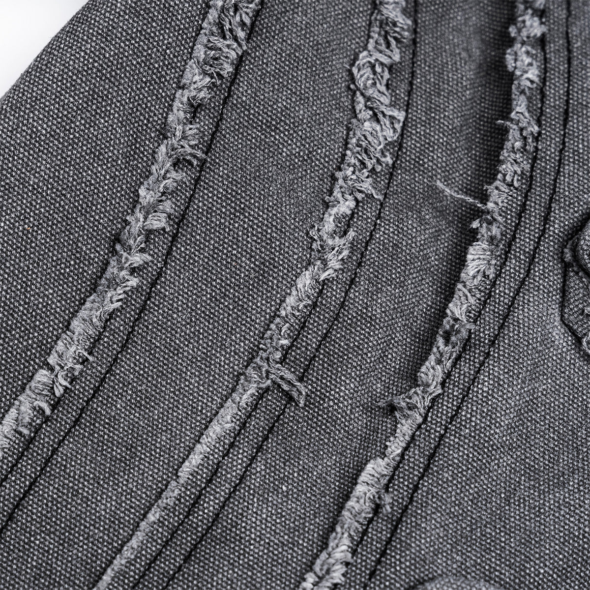 Washed Multipocket Cargo Pants 'Grey' - Image 4
