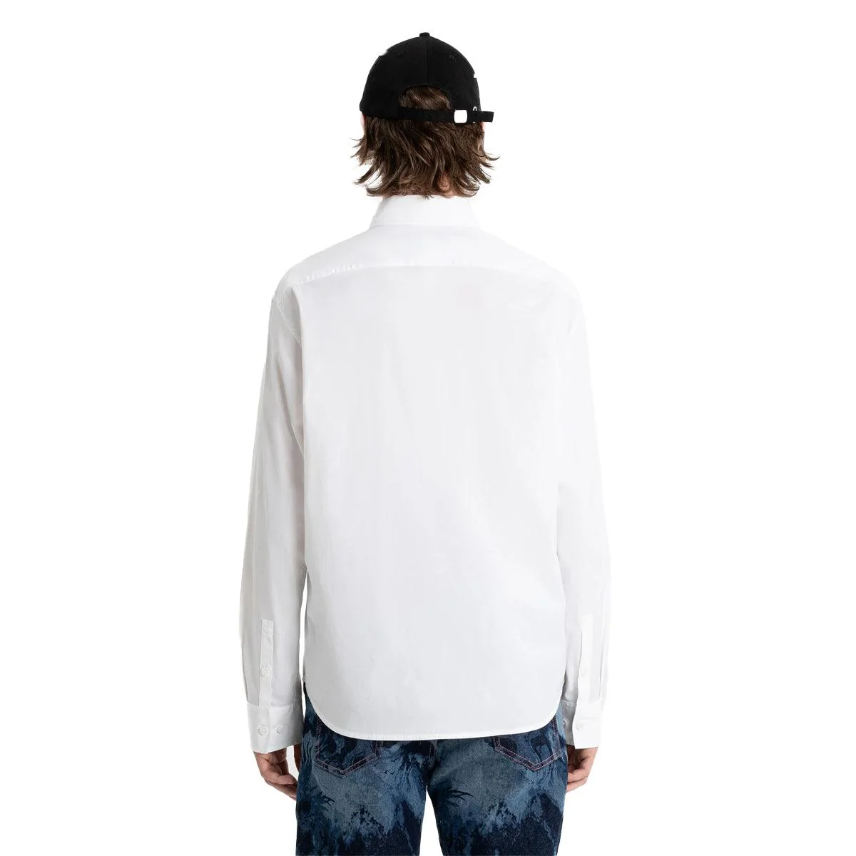 Printed Logo Shirt 'White' - Image 3