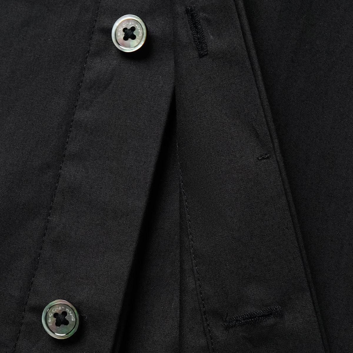 Contrast Patched Pocket Shirt 'Black' - Image 5