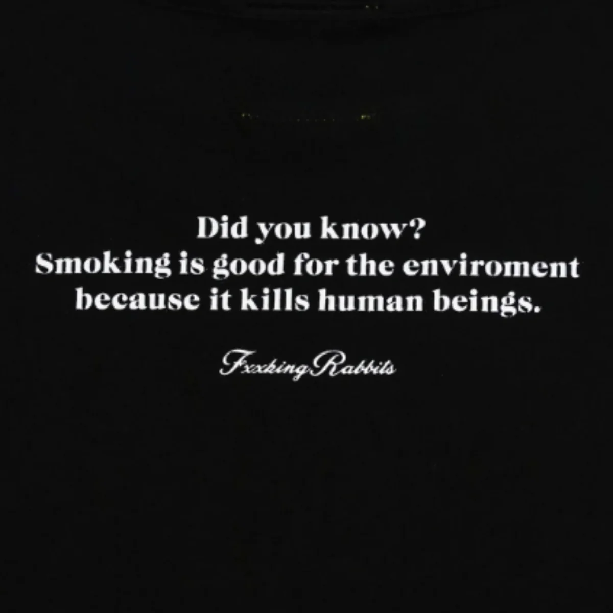 Did You Know Tee 'Black' - Image 5