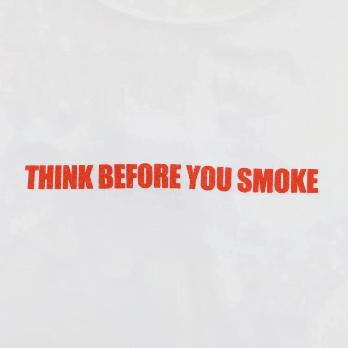 Think Before You Smoke Tee 'White' - Image 3
