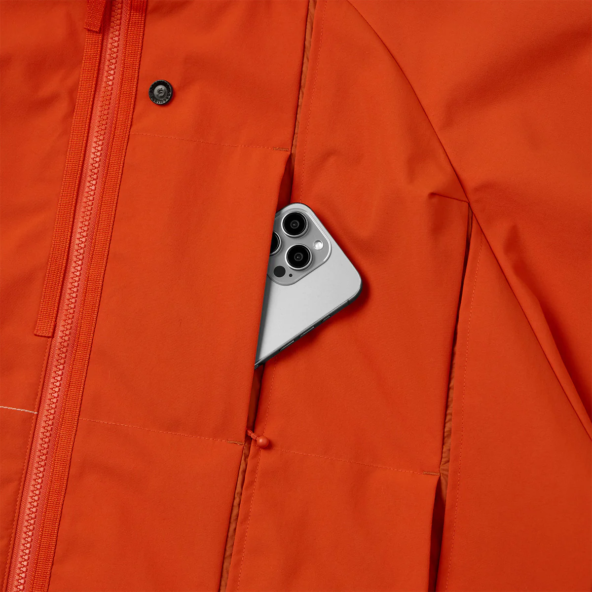 8SE-01G Pro-Gram Utility Mountain Parka 'Pumpkin' - Image 9