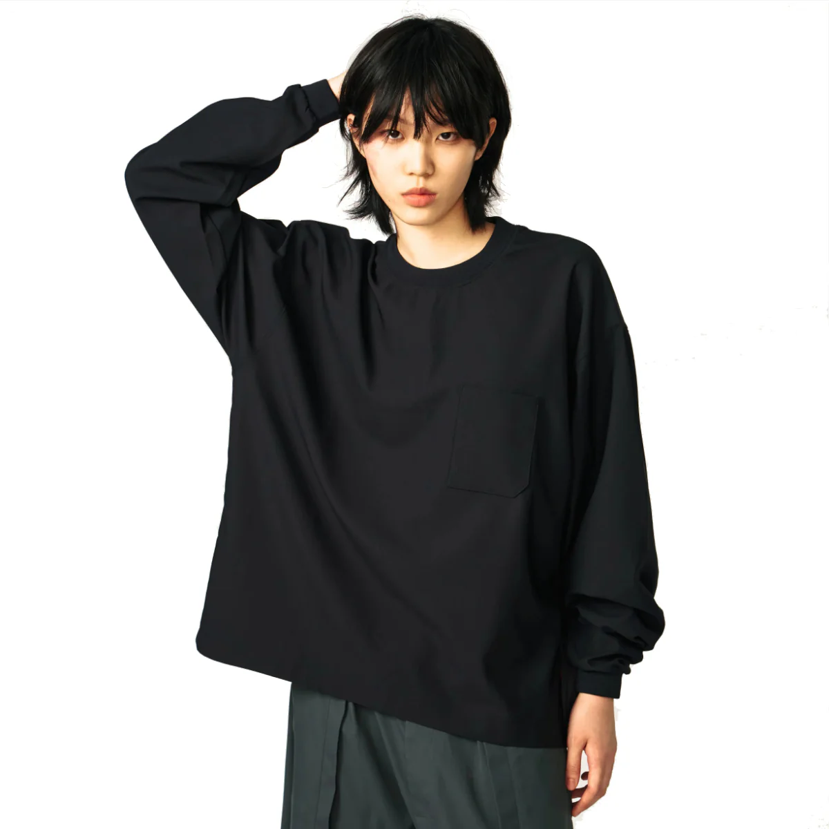 Prx-03T Core Tech Pocket L/S Tee 'Mix Shadow' - Image 4
