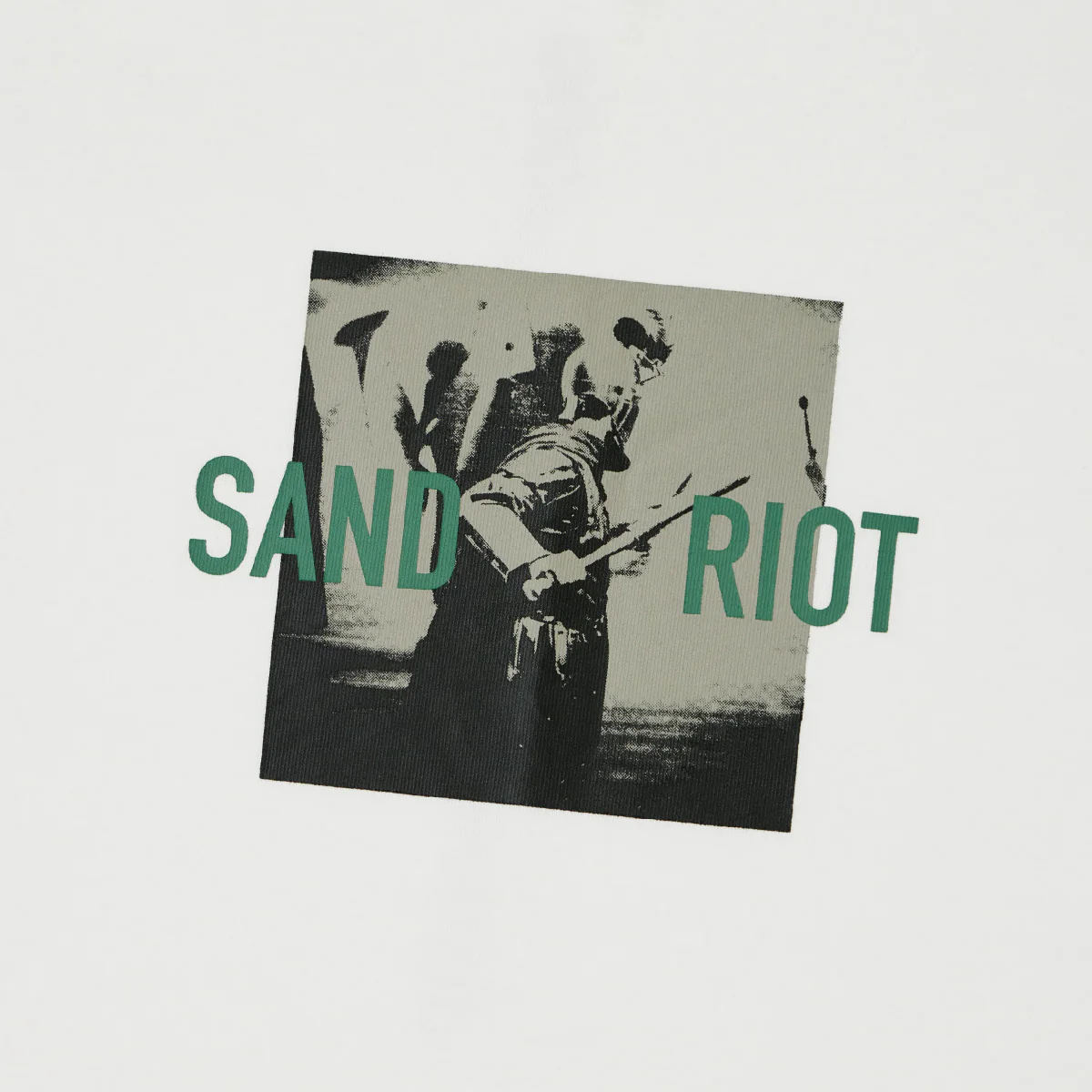 + TIGHTBOOTH Sand Riot Logo Tee 'White' - Image 8