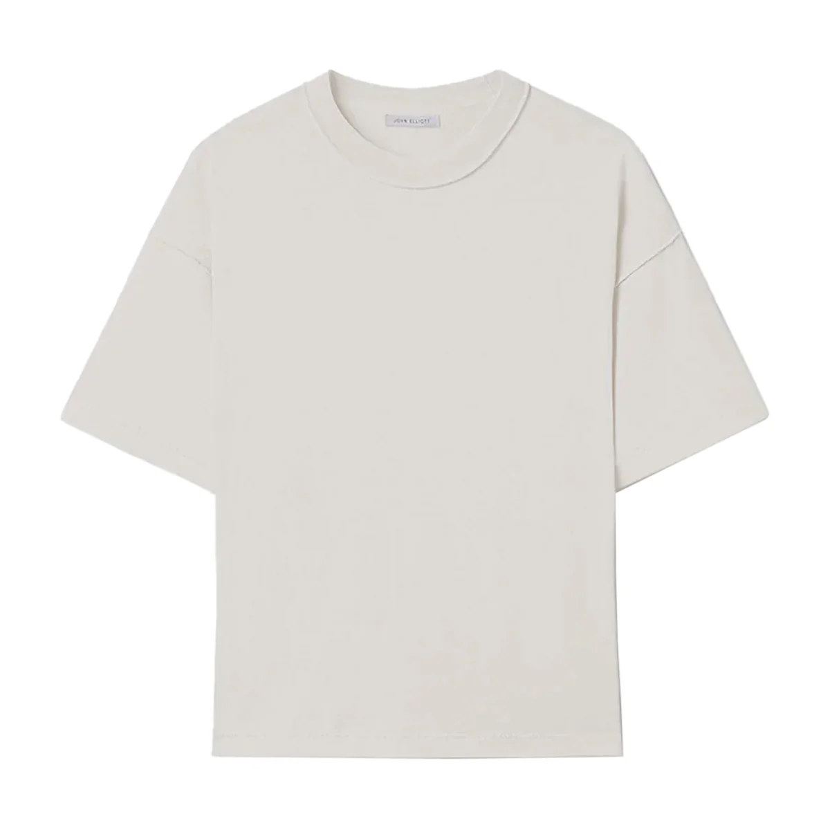 Reversed Cropped Tee 'Salt'