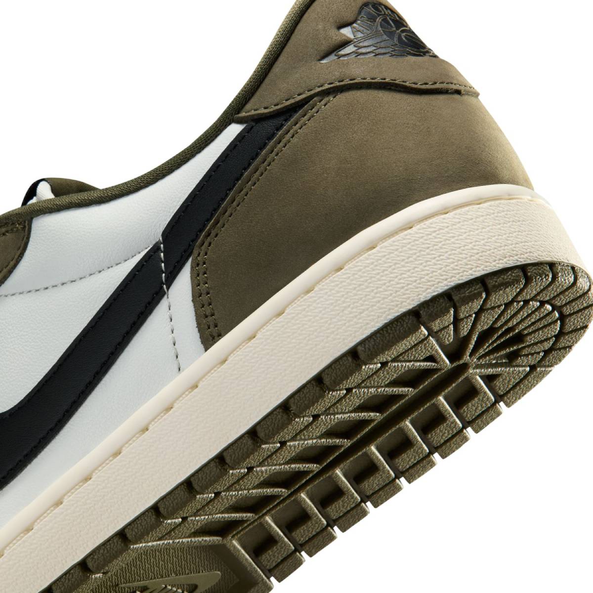 Air Jordan 1 Retro Low OG ‘Medium Olive Summit White’ - Image 8