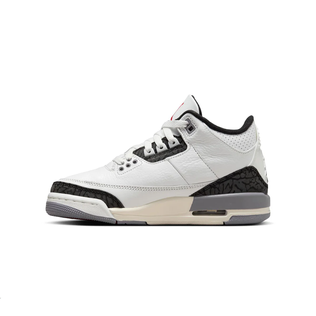 Kids Air Jordan 3 Retro 'Cement Grey' - Image 3