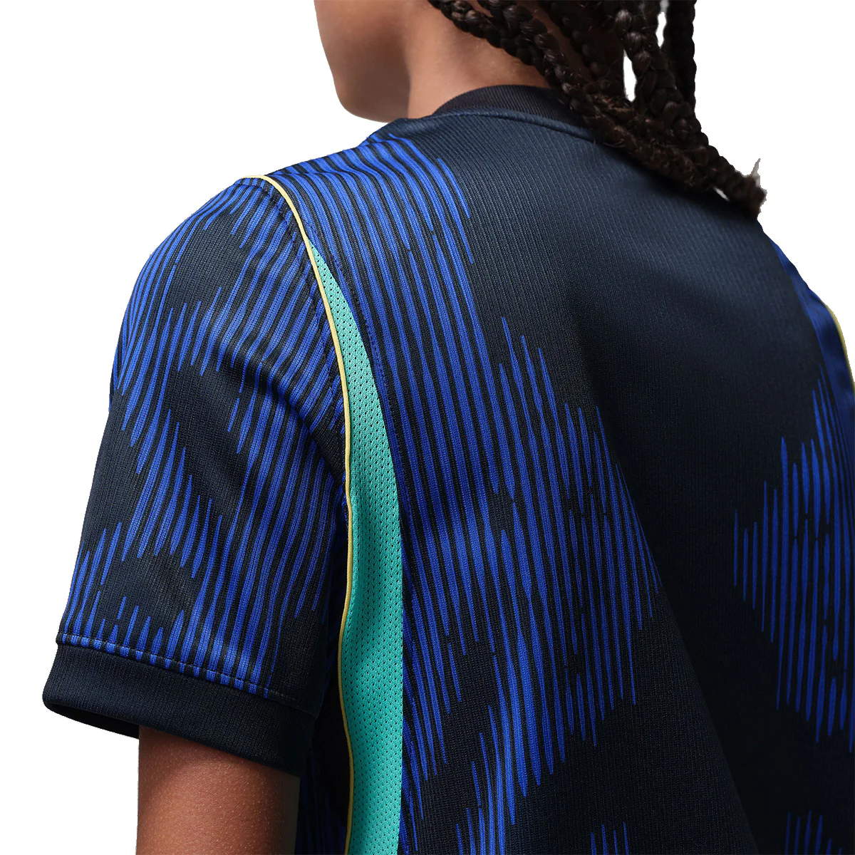 + Brasil Futebol Kids Brasil 2026 Stadium Away Dri-FIT Football Replica Shirt 'Old Royal Black' - Image 7