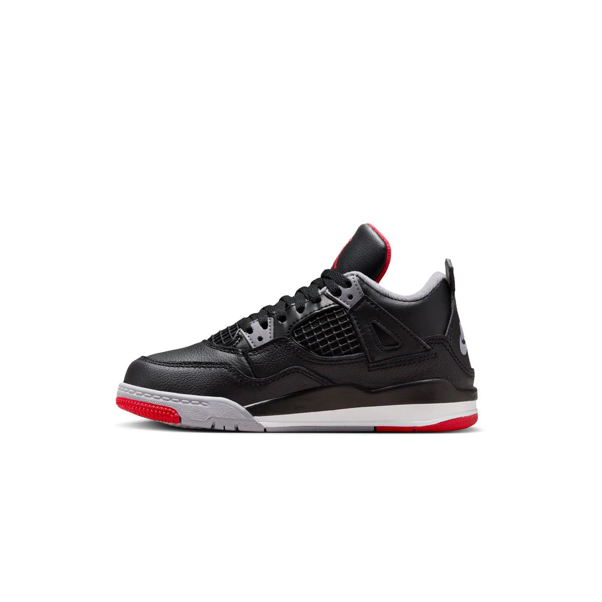 Kids Air Jordan 4 Retro 'Bred Reimagined' - Image 3