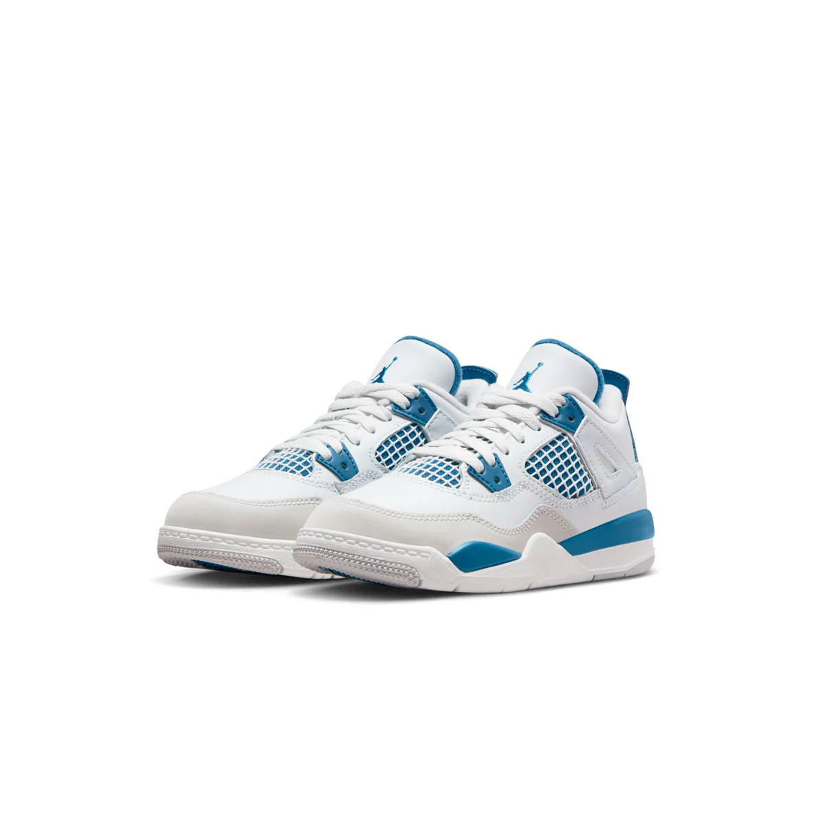 Kids Air Jordan 4 Retro 'Military Blue' - Image 2
