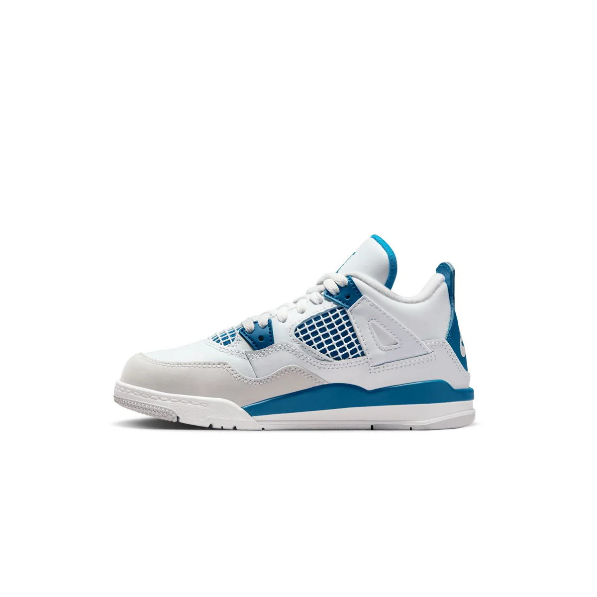 Kids Air Jordan 4 Retro 'Military Blue' - Image 3