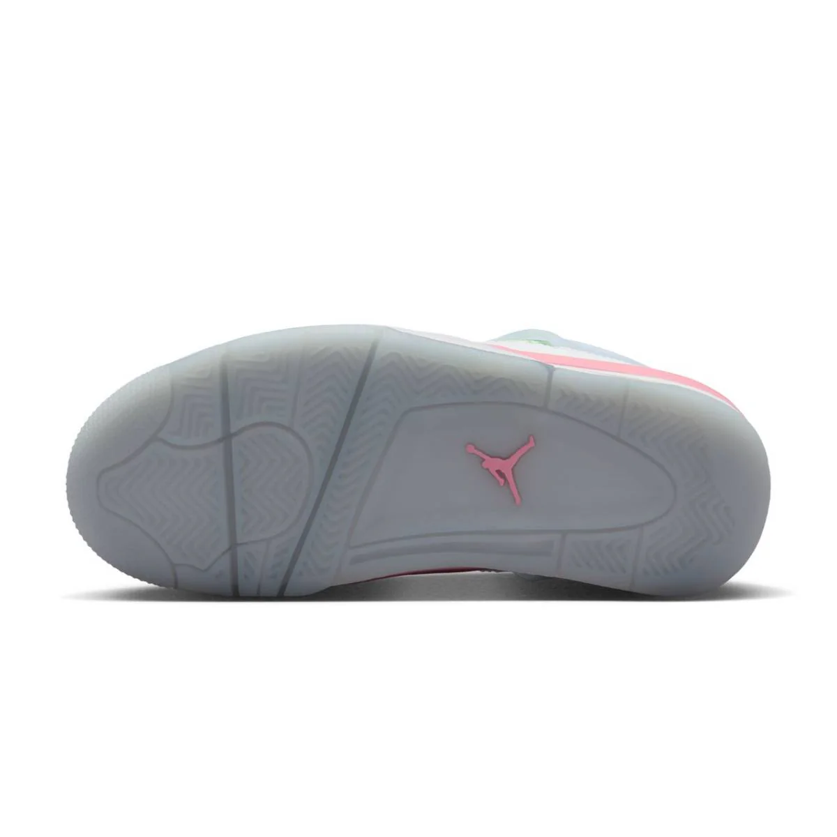 Kids Air Jordan 4 Retro 'White Half Blue' - Image 5