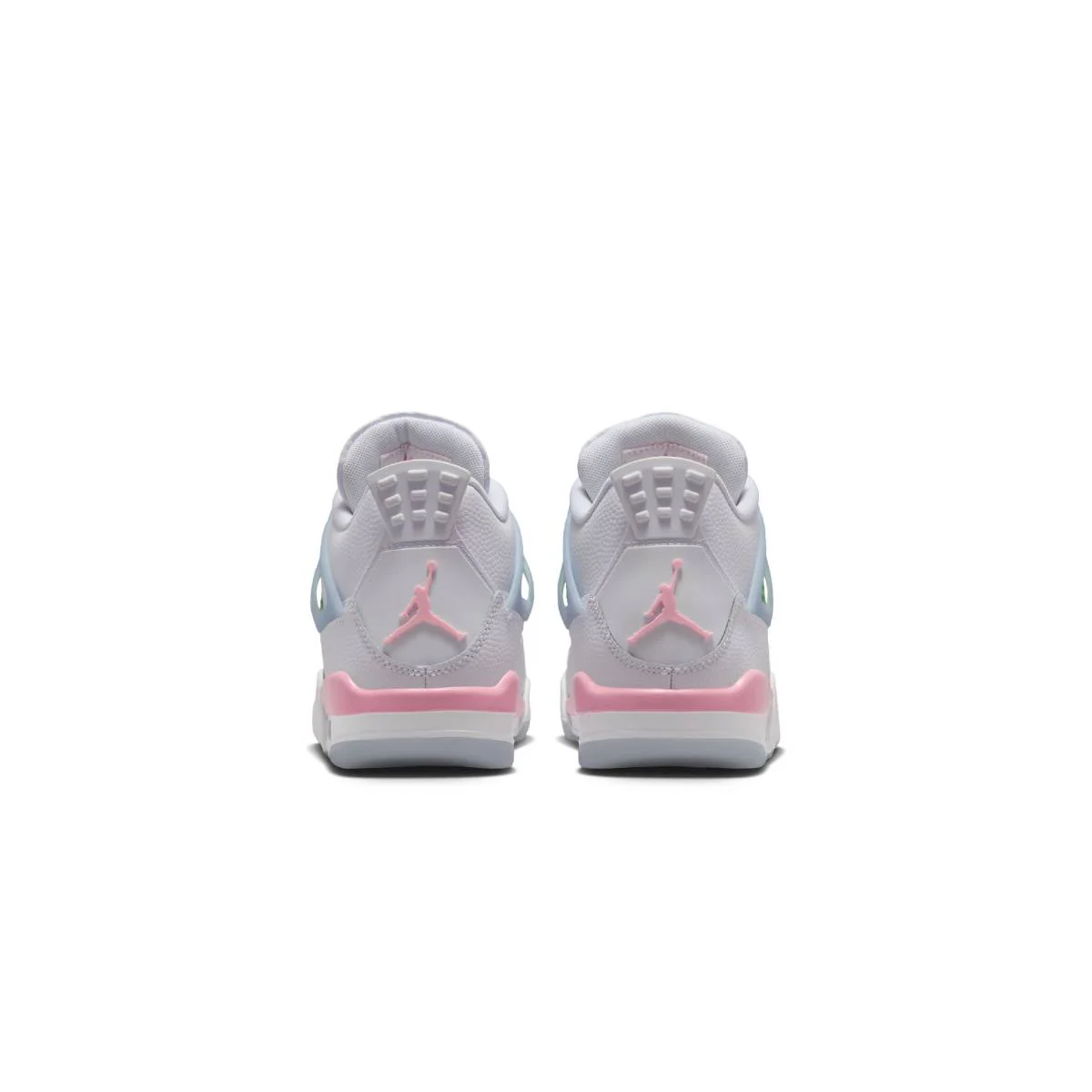 Kids Air Jordan 4 Retro 'White Half Blue' - Image 6