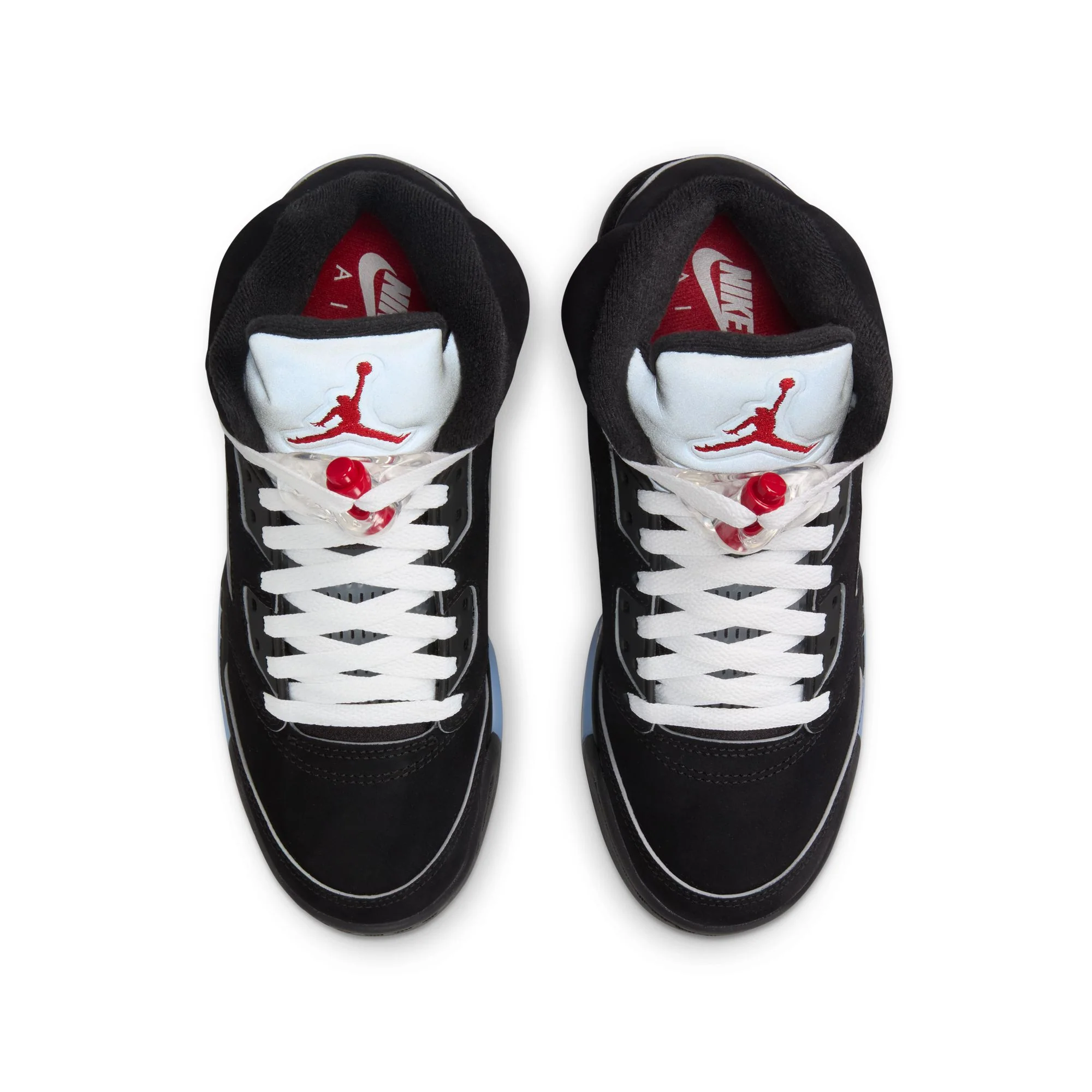 Kids Air Jordan 5 Retro OG 'Black Metallic Reimagined' - Image 4