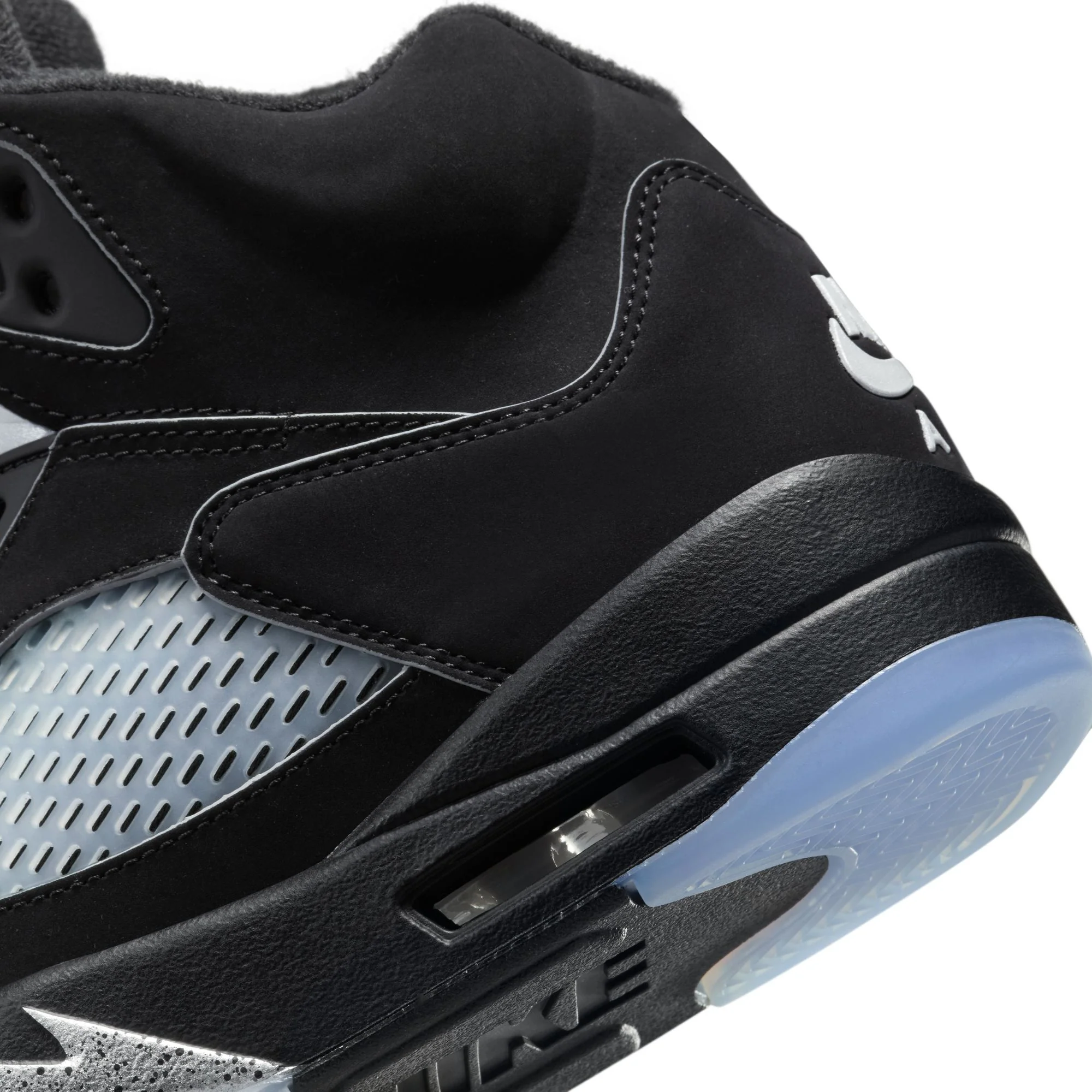 Kids Air Jordan 5 Retro OG 'Black Metallic Reimagined' - Image 8