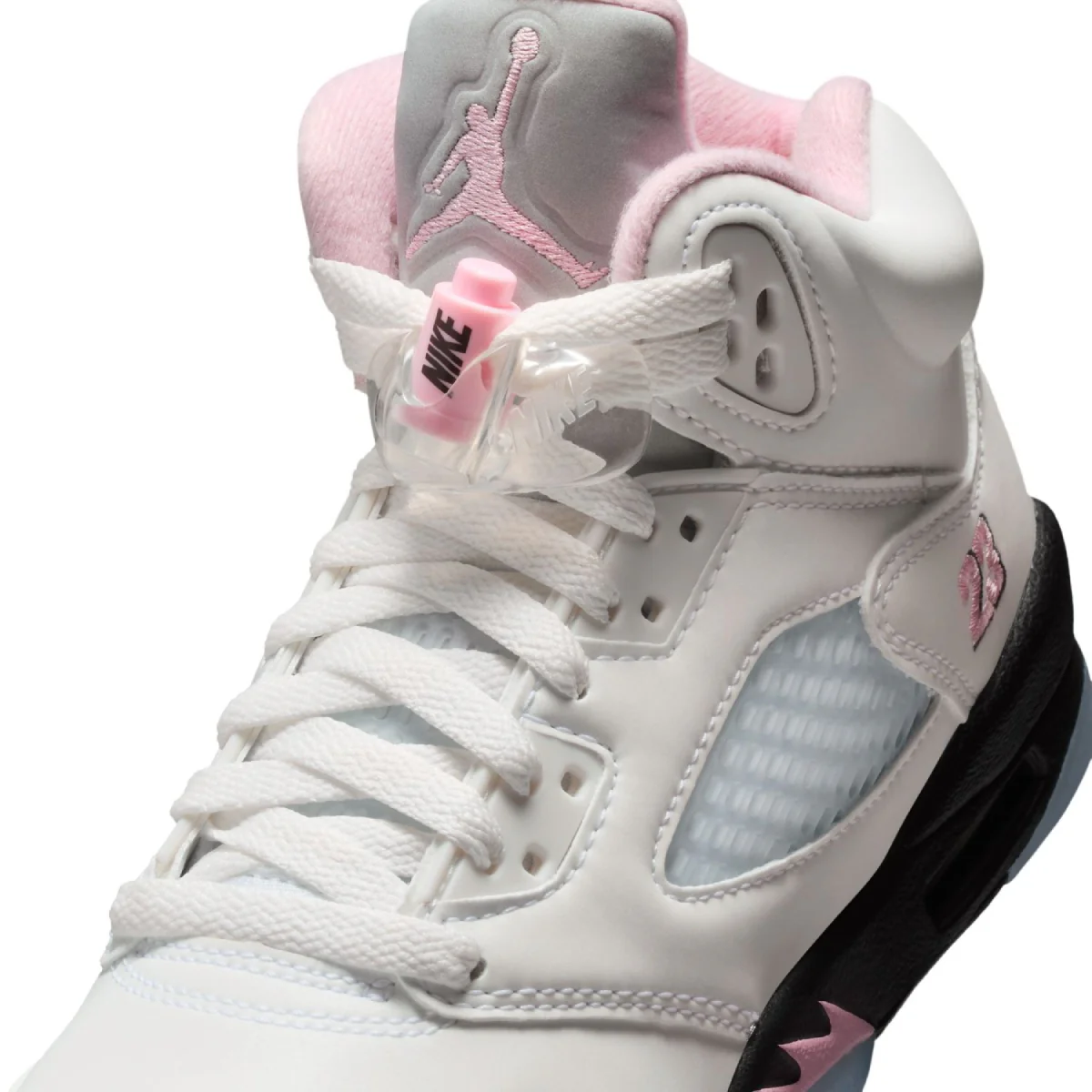 Kids Air Jordan 5 Retro OG 'Medium Soft Pink' - Image 7