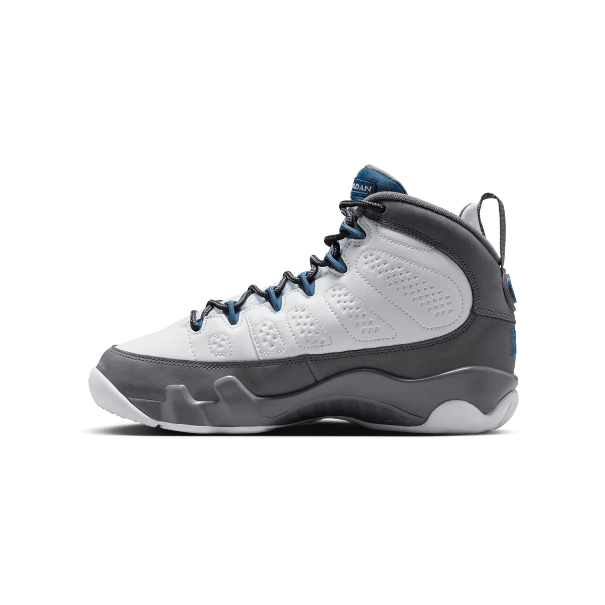 Kids Air Jordan 9 Retro 'Flint Grey' - Image 3