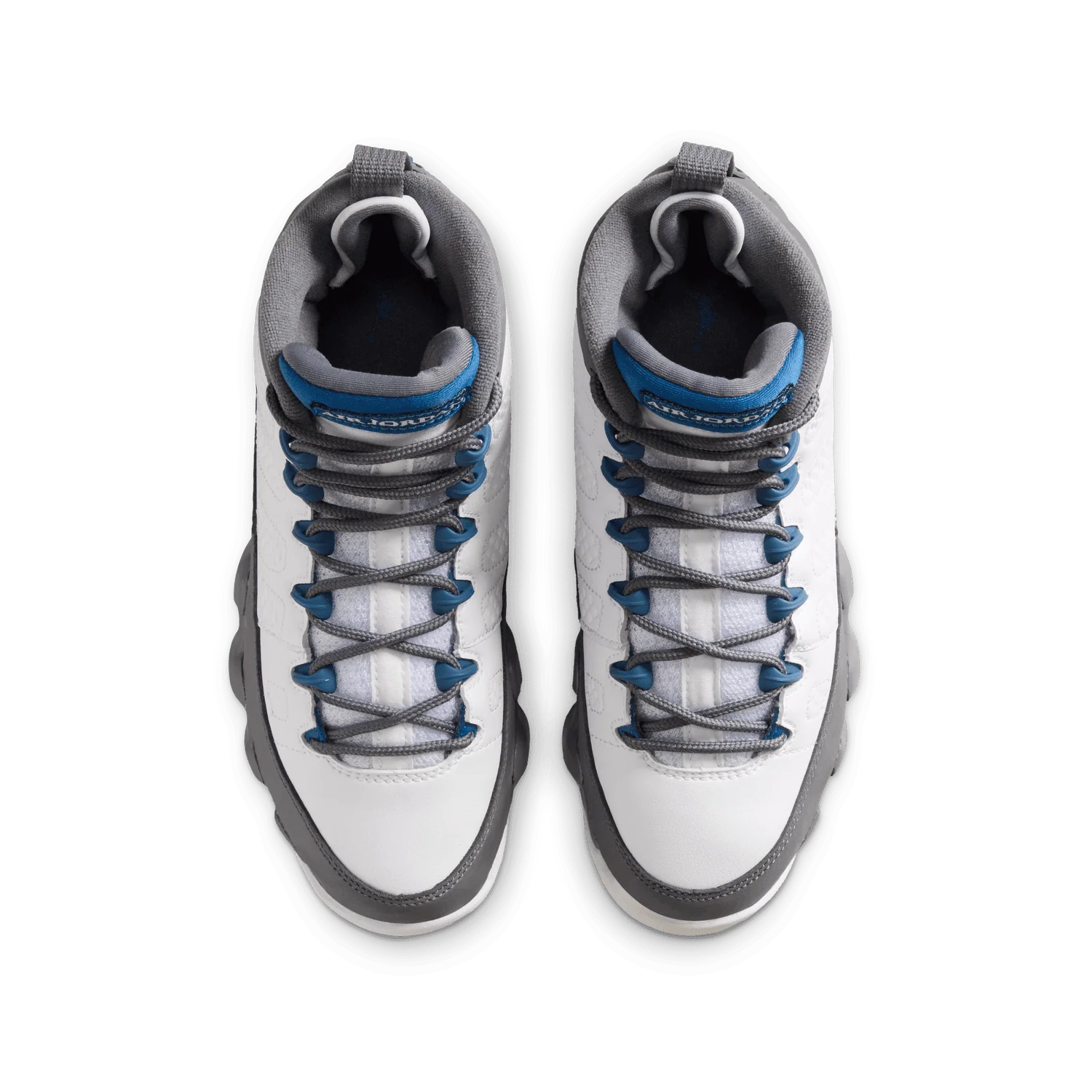 Kids Air Jordan 9 Retro 'Flint Grey' - Image 4