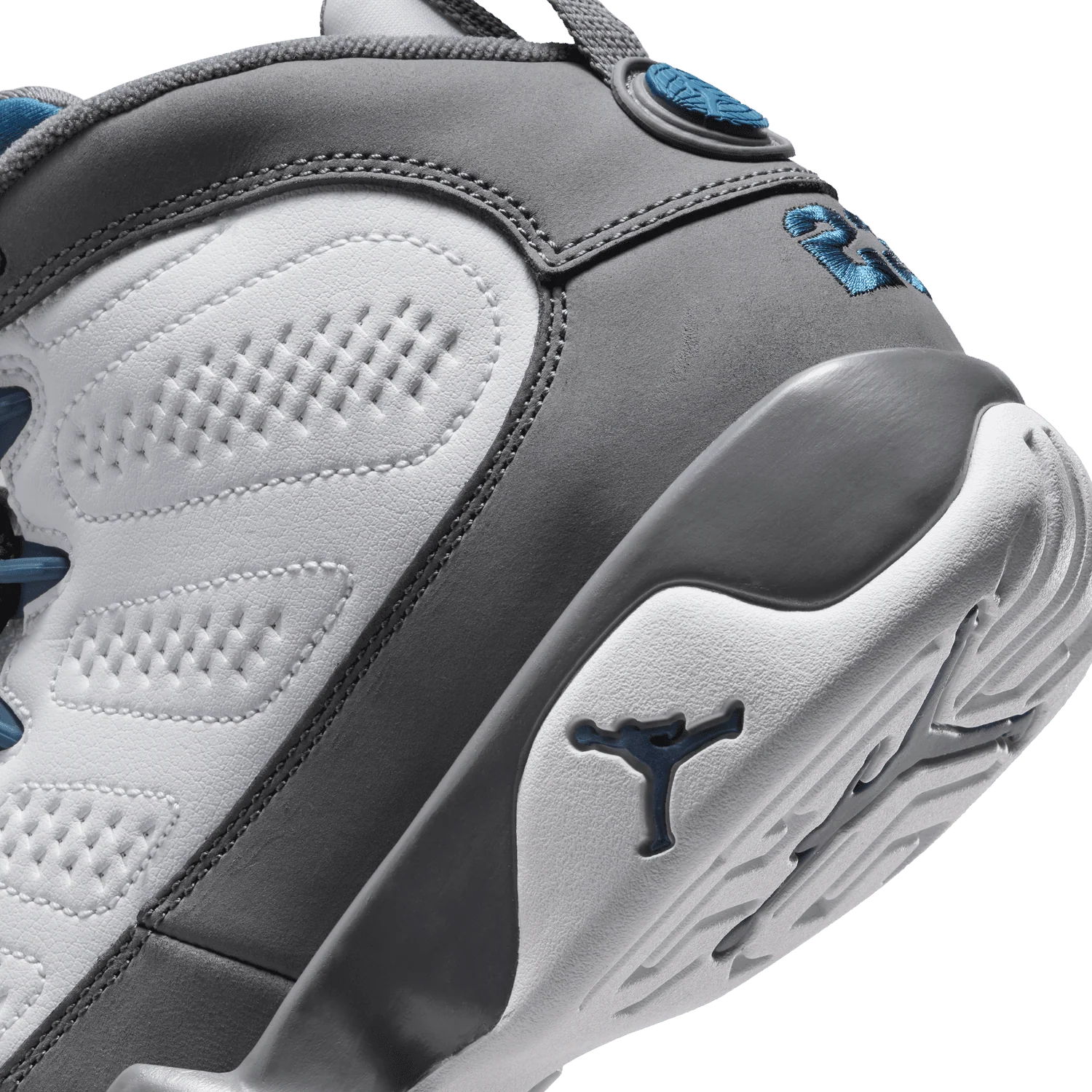 Kids Air Jordan 9 Retro 'Flint Grey' - Image 8