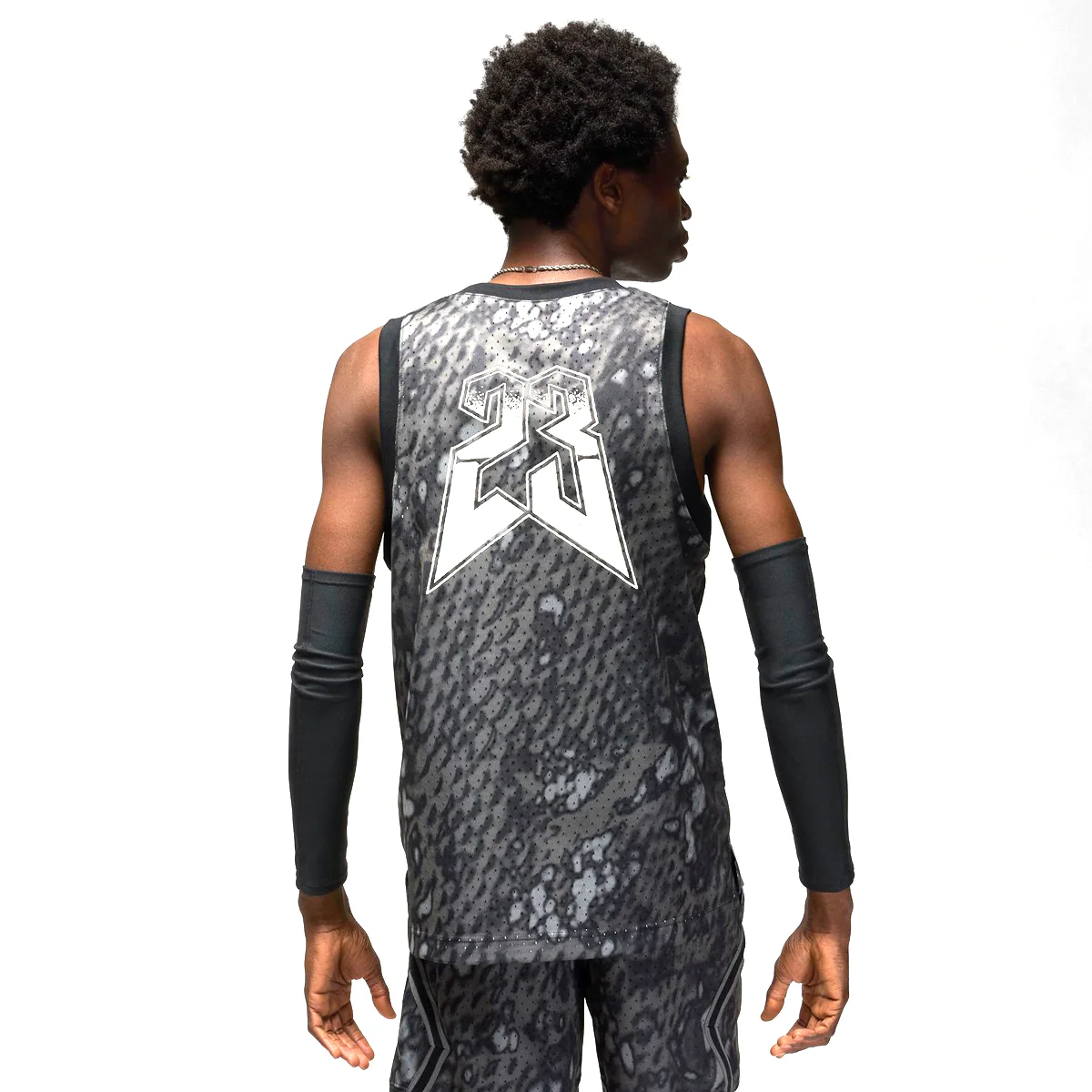 Sports Dri-Fit Mesh Jersey 'Black' - Image 2