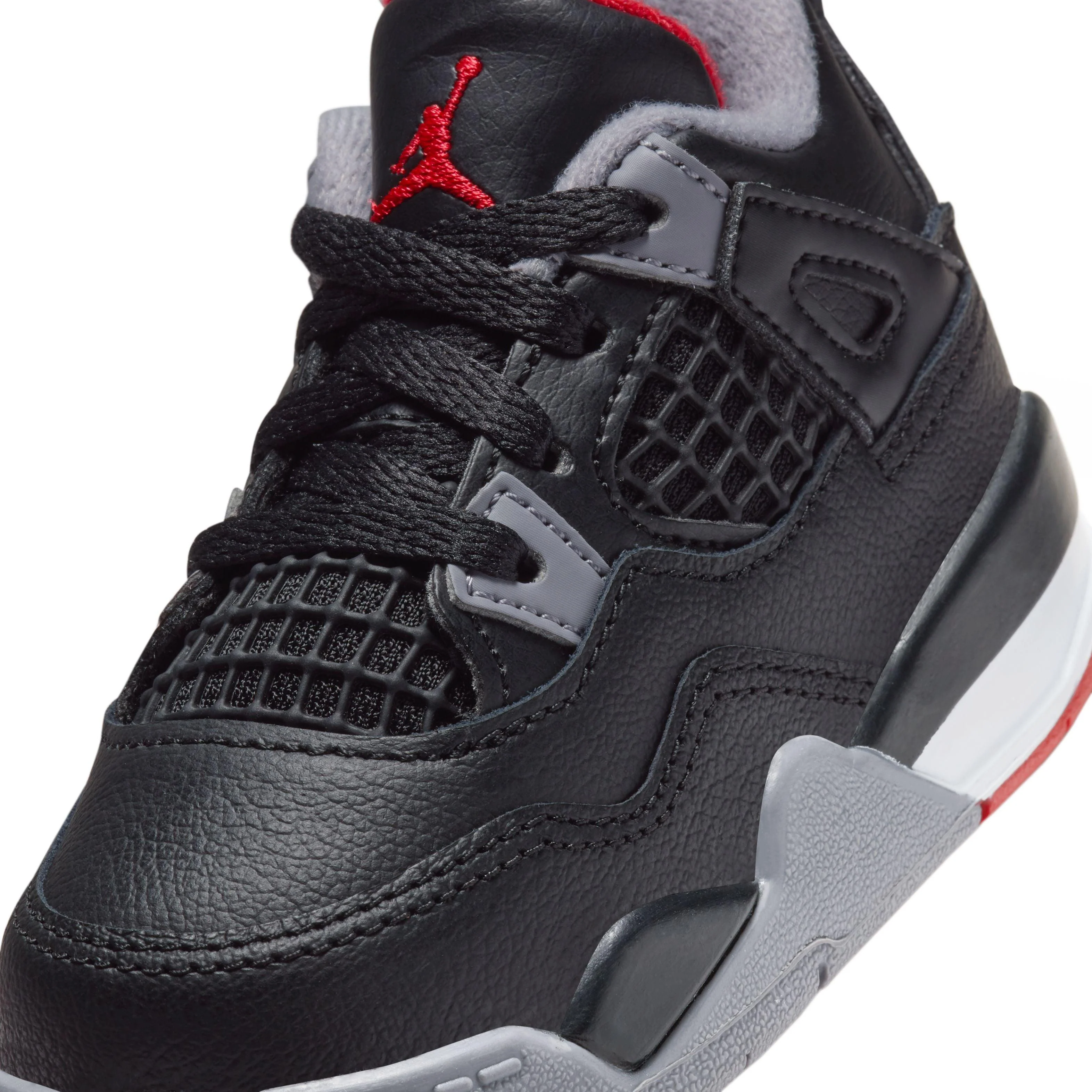 Toddlers Air Jordan 4 Retro 'Bred Reimagined' - Image 7