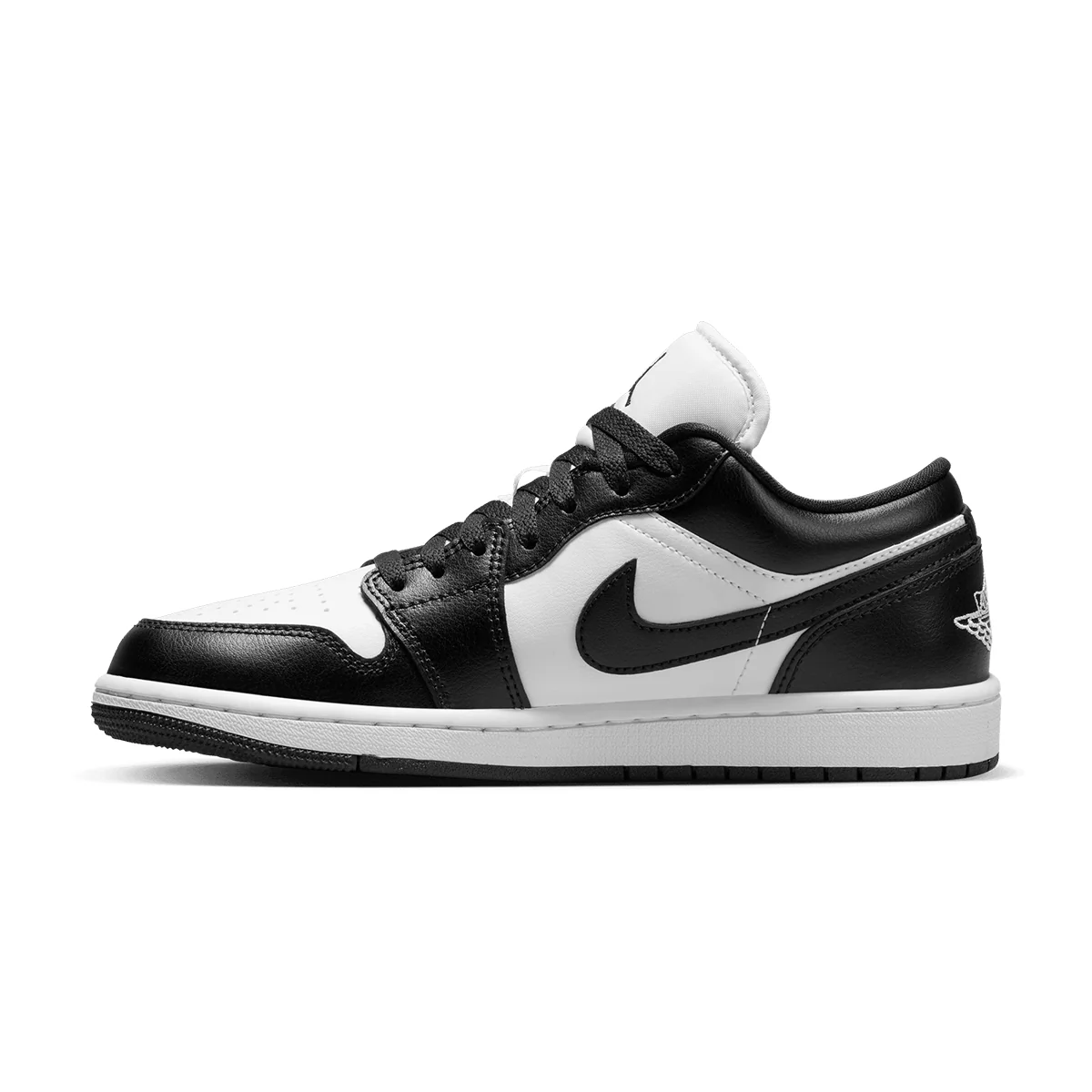 Wmns Air Jordan 1 Low 'Black White' - Image 3