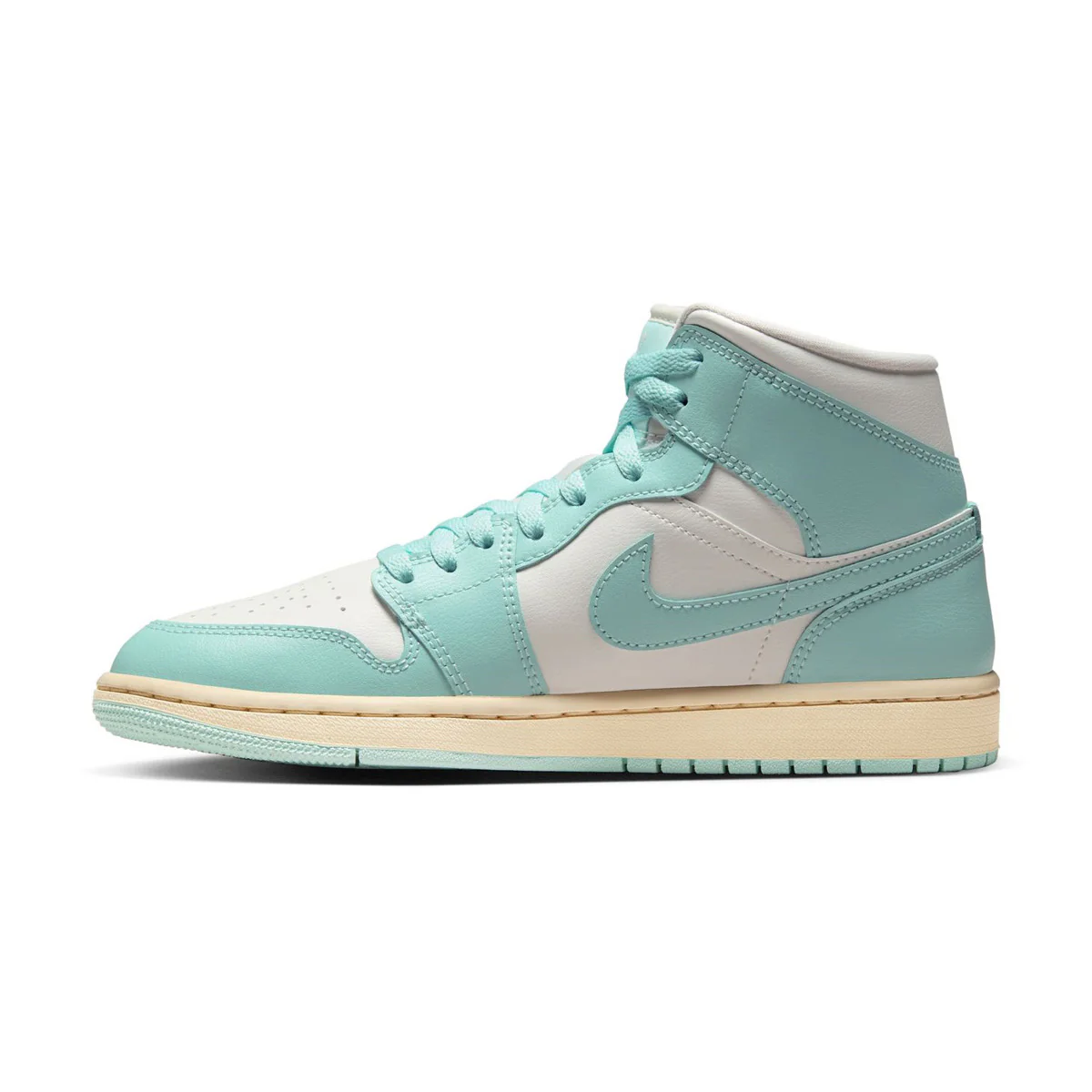 Wmns Air Jordan 1 Mid 'Light Dew Muslin' - Image 3