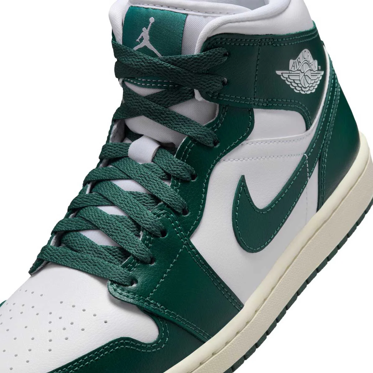 Wmns Air Jordan 1 Mid 'Sail Oxidised Green' - Image 7