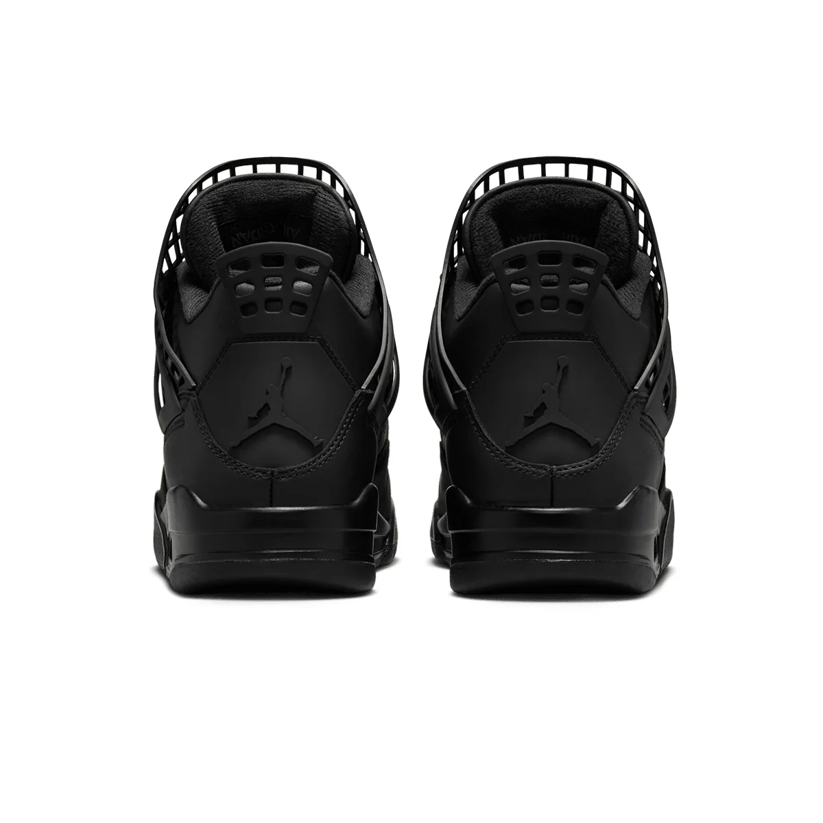 Wmns Air Jordan 4 Net 'Triple Black' - Image 5