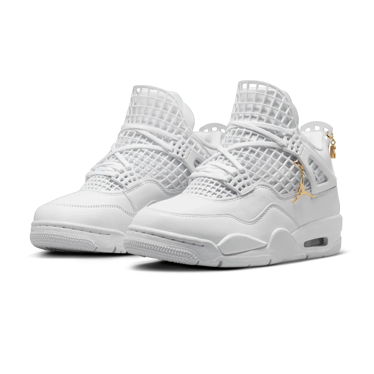 Wmns Air Jordan 4 Net 'White' - Image 2