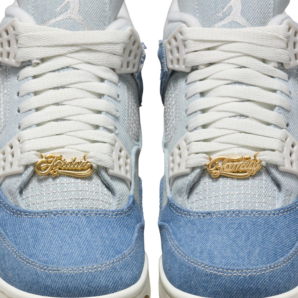 Wmns Air Jordan 4 Retro 'Denim' - Image 7