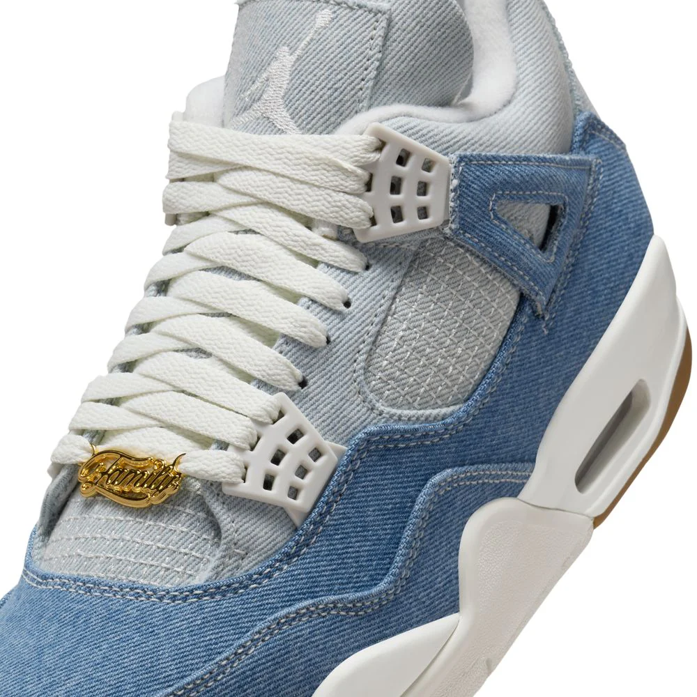 Wmns Air Jordan 4 Retro 'Denim' - Image 8