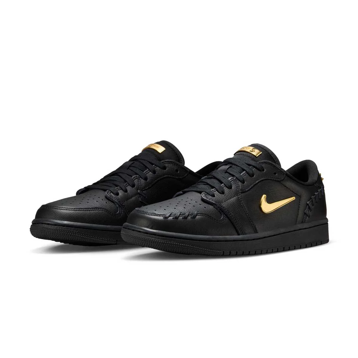 Wmns Jordan 1 Low Method Of Make 'Black Metallic Gold' - Image 2