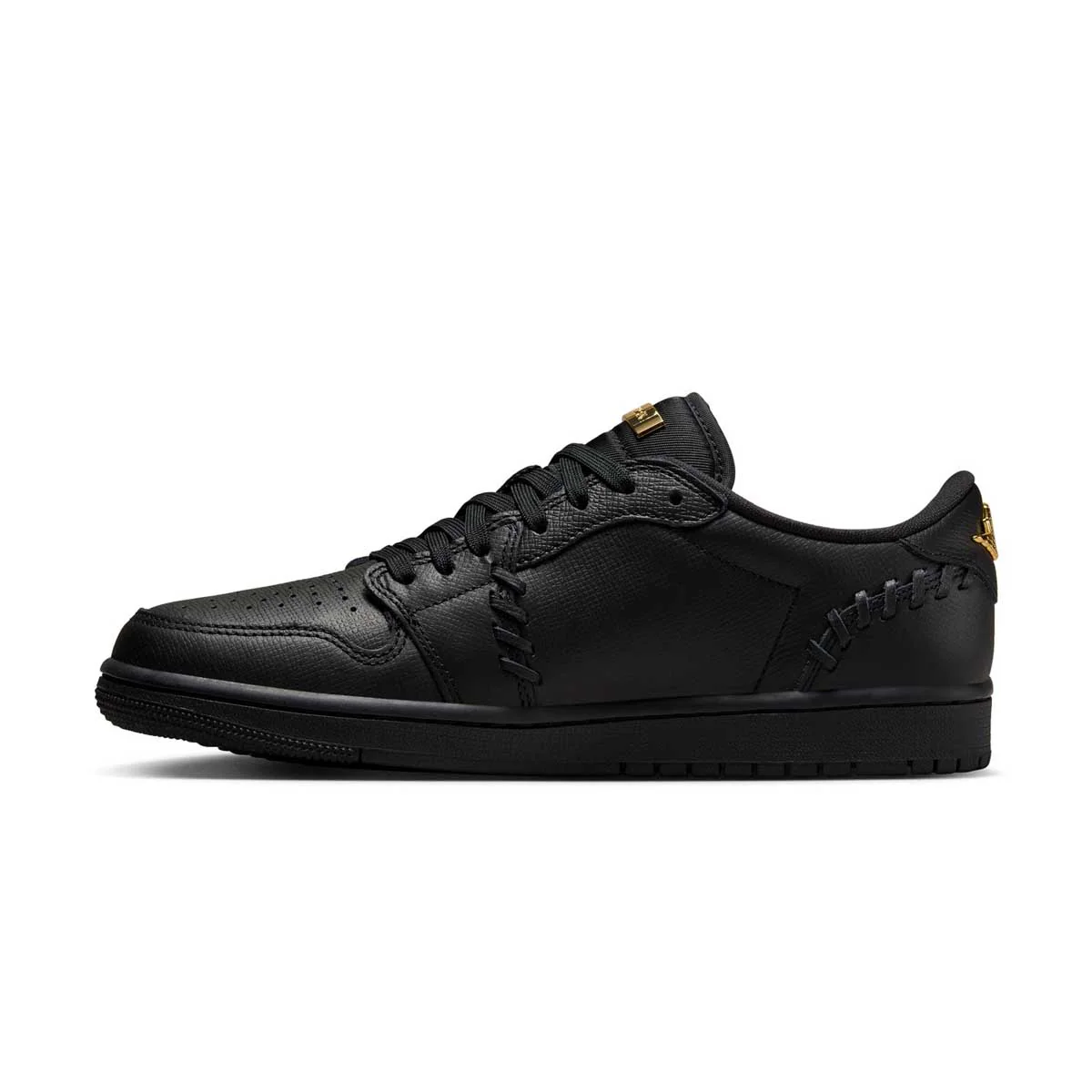 Wmns Jordan 1 Low Method Of Make 'Black Metallic Gold' - Image 3