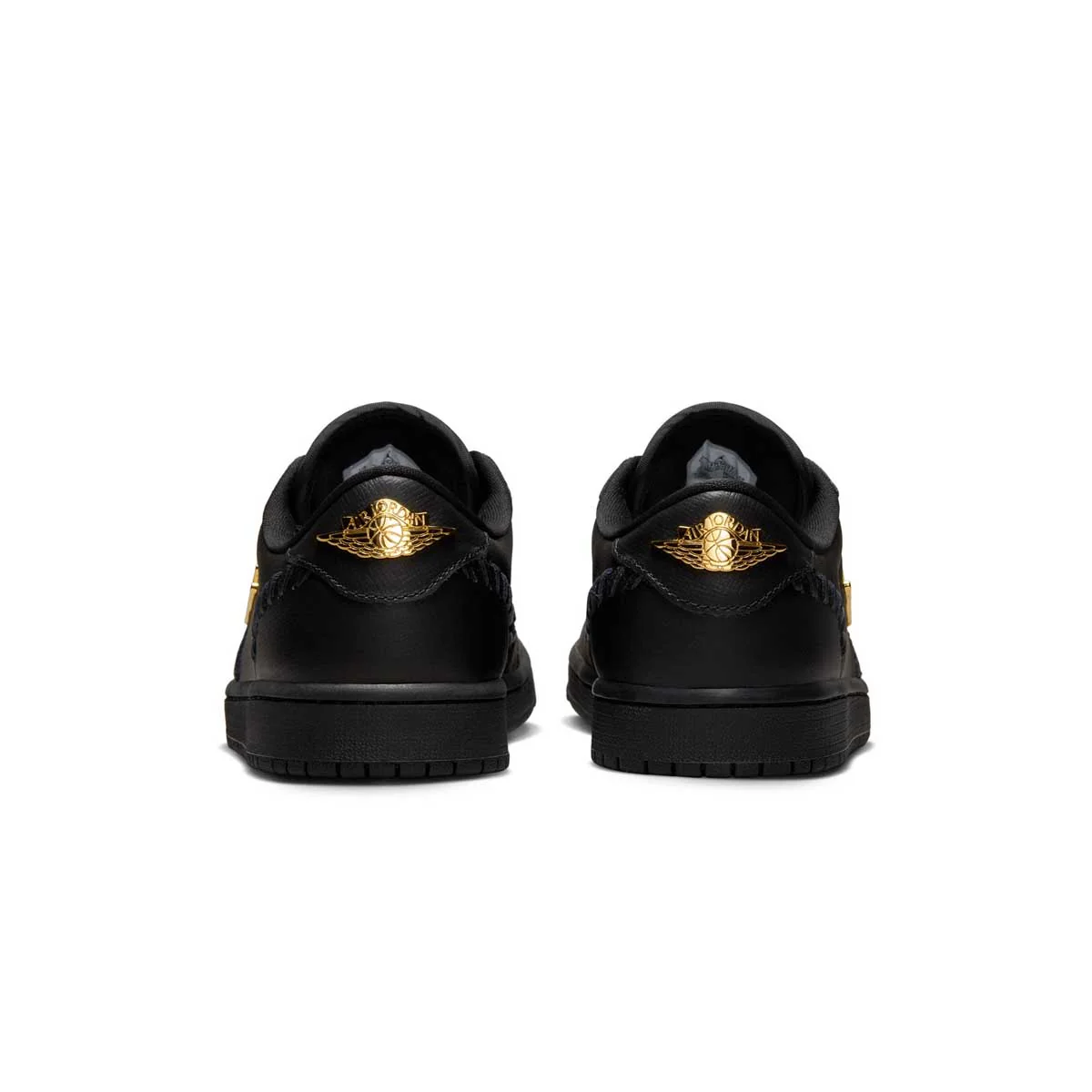 Wmns Jordan 1 Low Method Of Make 'Black Metallic Gold' - Image 5