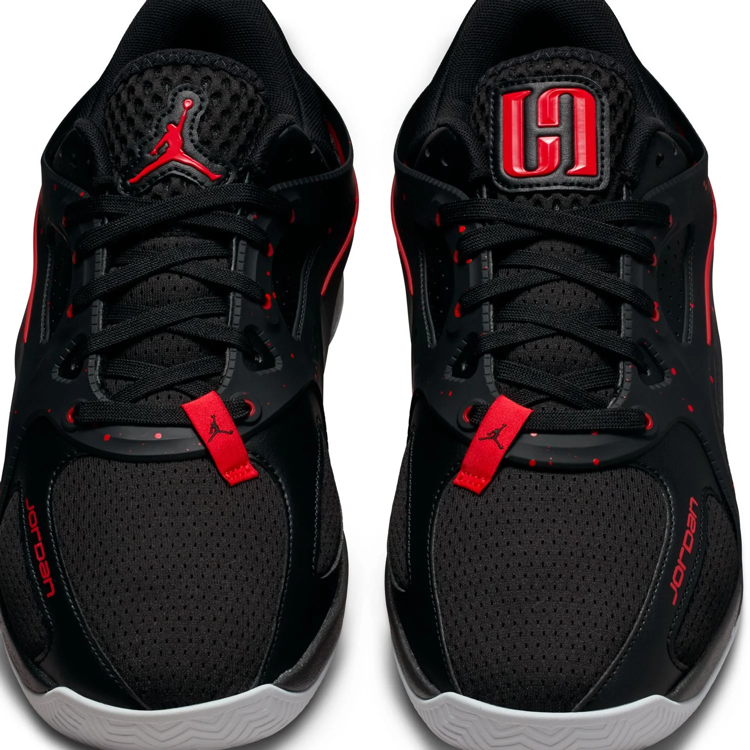 Wmns Jordan Heir Series PF 'Black University Red' - Image 9