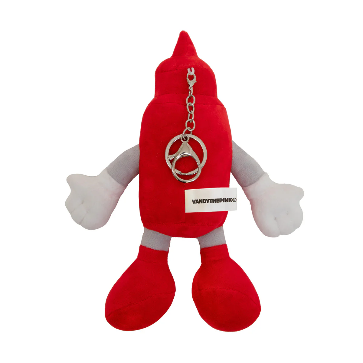Ketchup Plushy Keychain 'Red' - Image 2