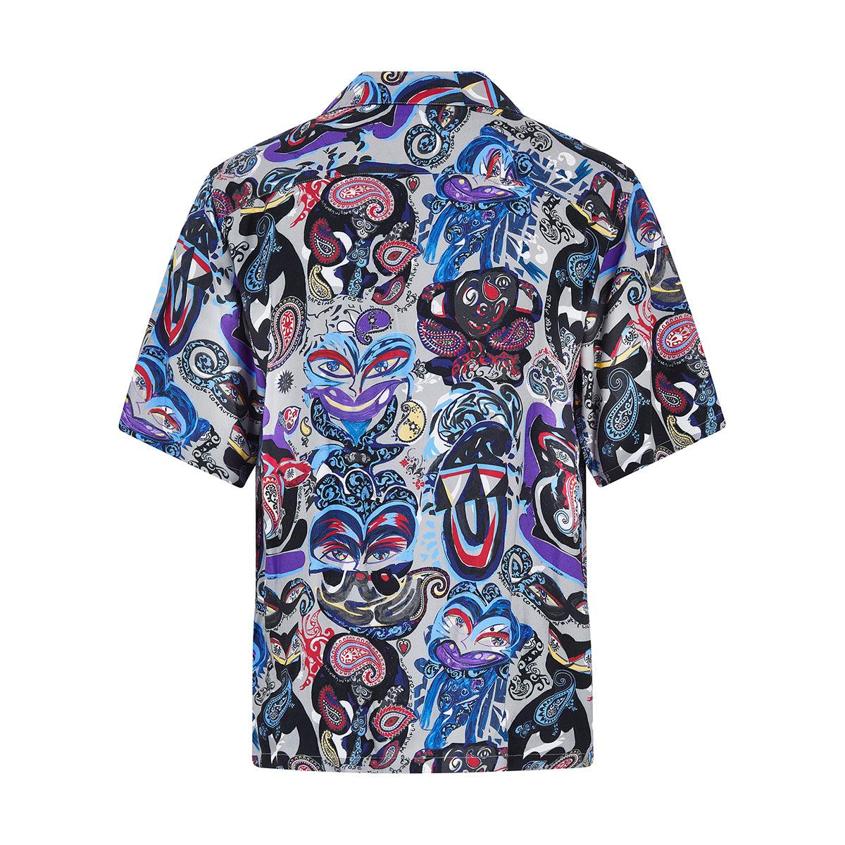 Hawaiian Shirt 'Grey Creature' - Image 2
