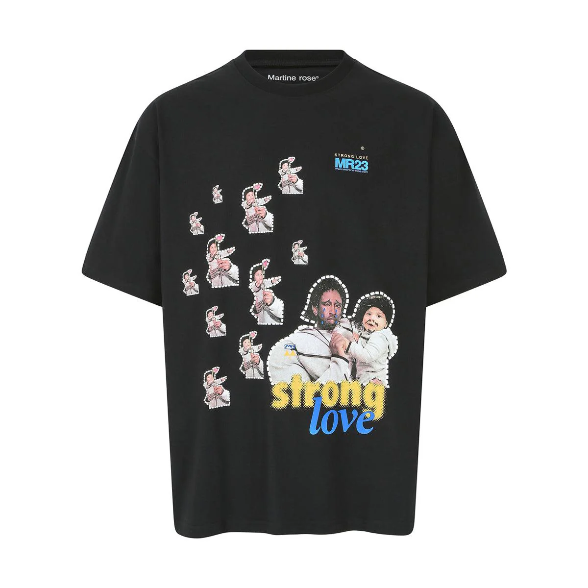Strong Love Oversized Tee 'Black Curtly'