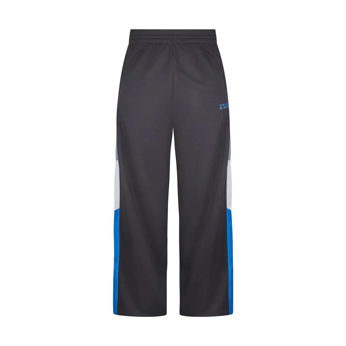 Wide Leg Trackpants 'Black Grey Blue' - Image 2