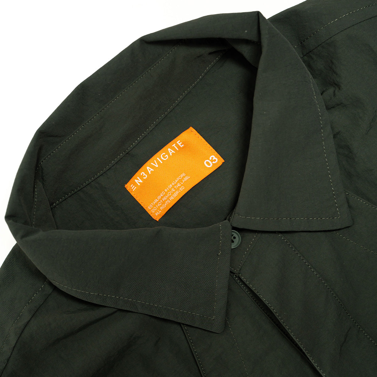 Double Layered Utility Shirt 'Iron Shadow' - Image 3
