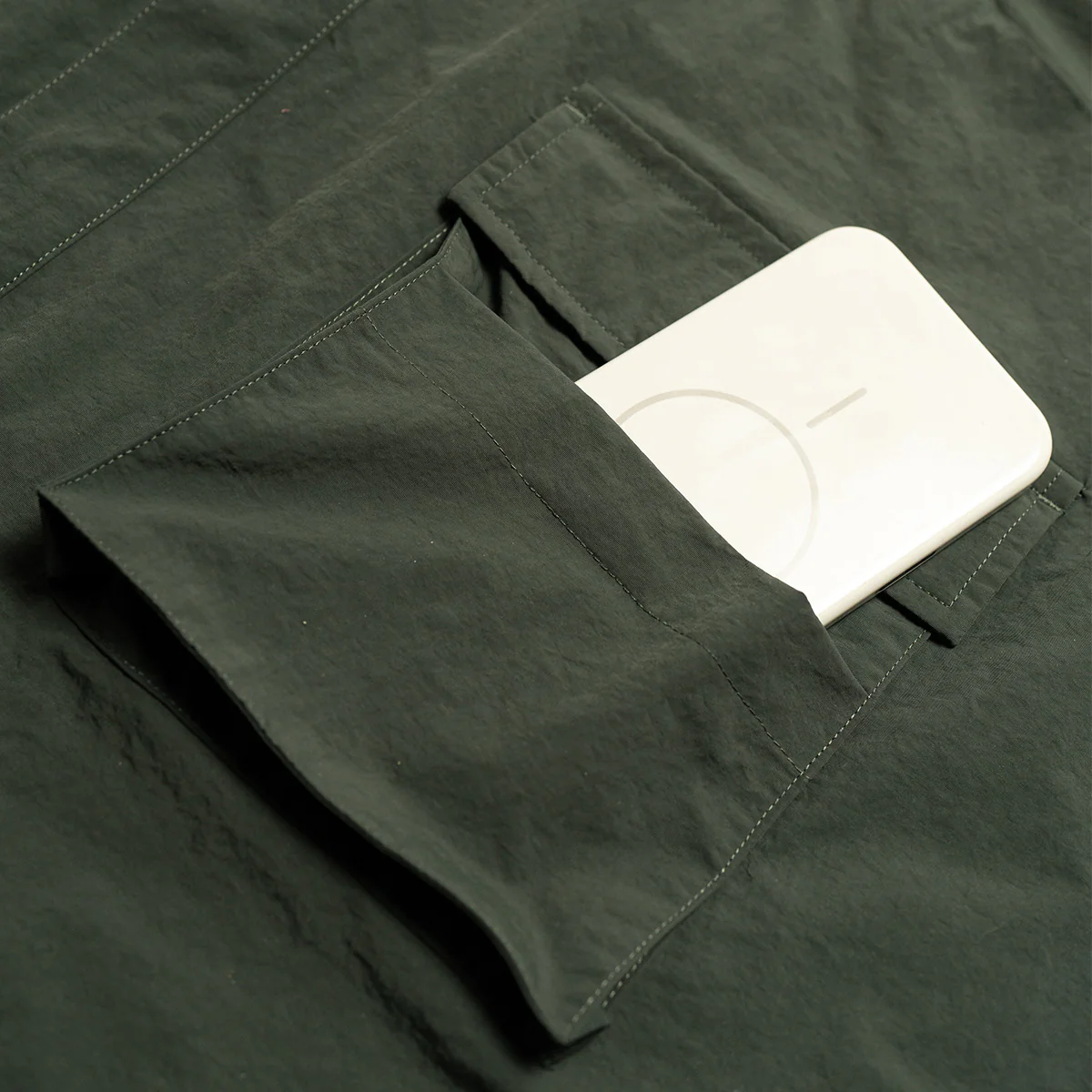 Double Layered Utility Shirt 'Iron Shadow' - Image 7