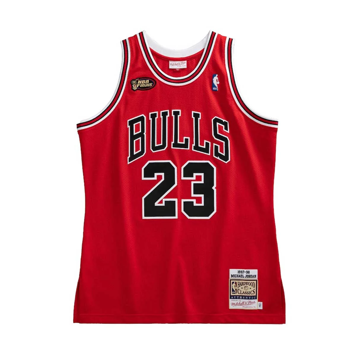NBA Authentic Jersery Chicago Bulls Michael Jordan 1997-98 Finals