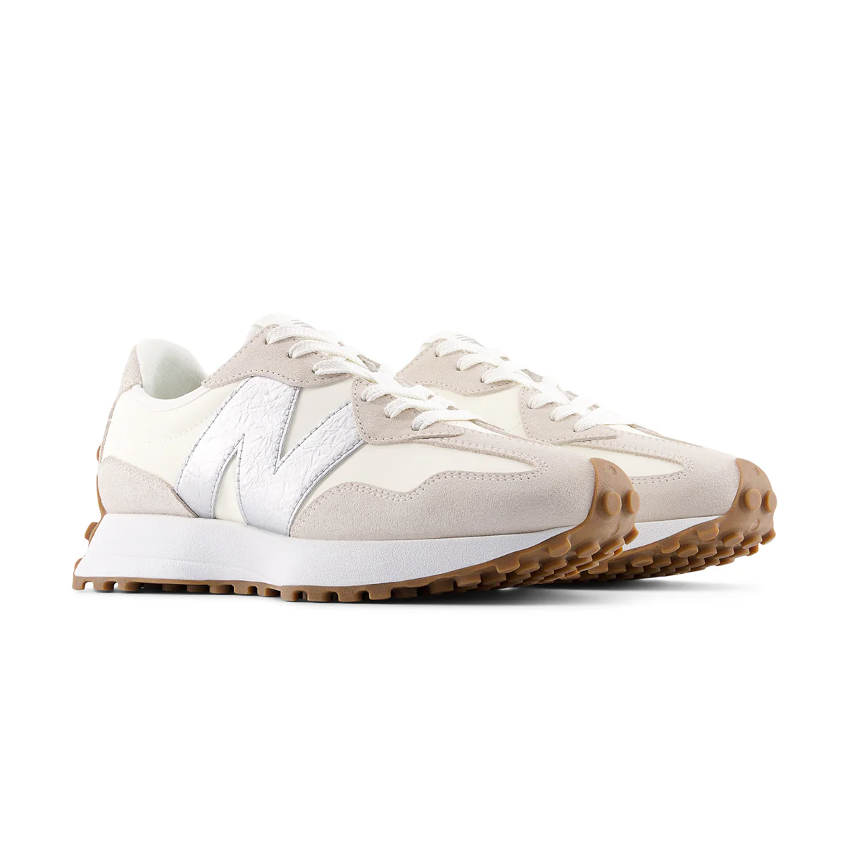 Wmns 327 'Angora Silver Metallic' - Image 2